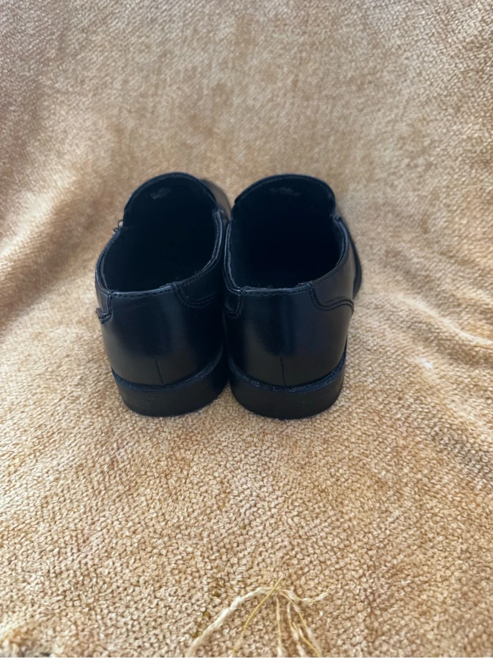 Sonoma Classic Black Slip-On boys Dress Shoes size 1